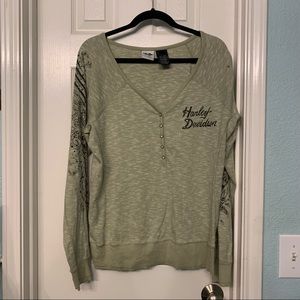Women Harley Davidson Top